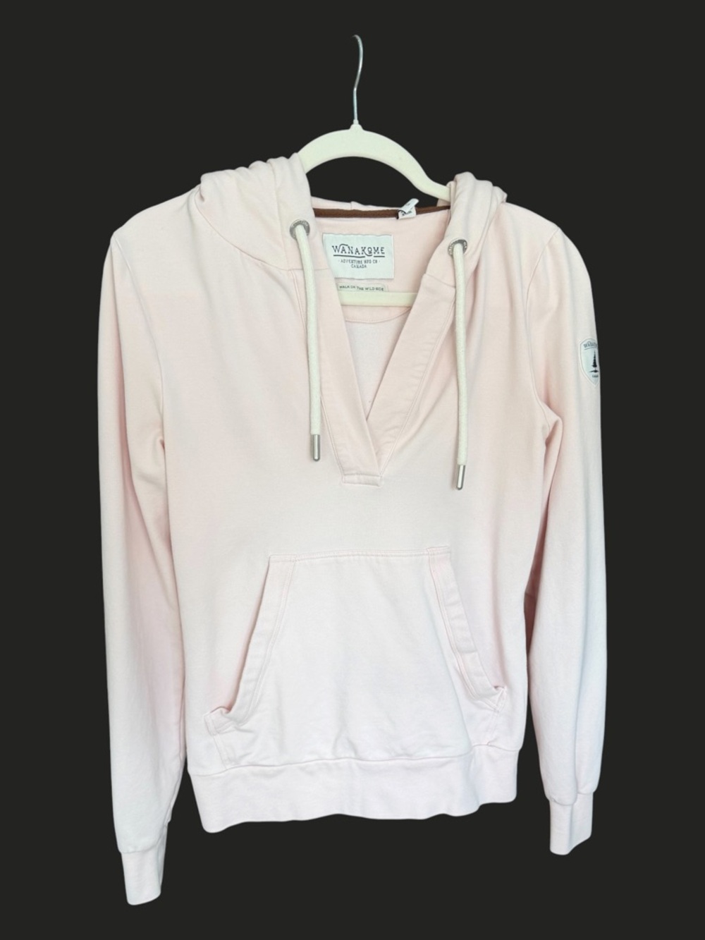 WANAKOME Trista Primrose Hoodie Sweatshirt Pink S